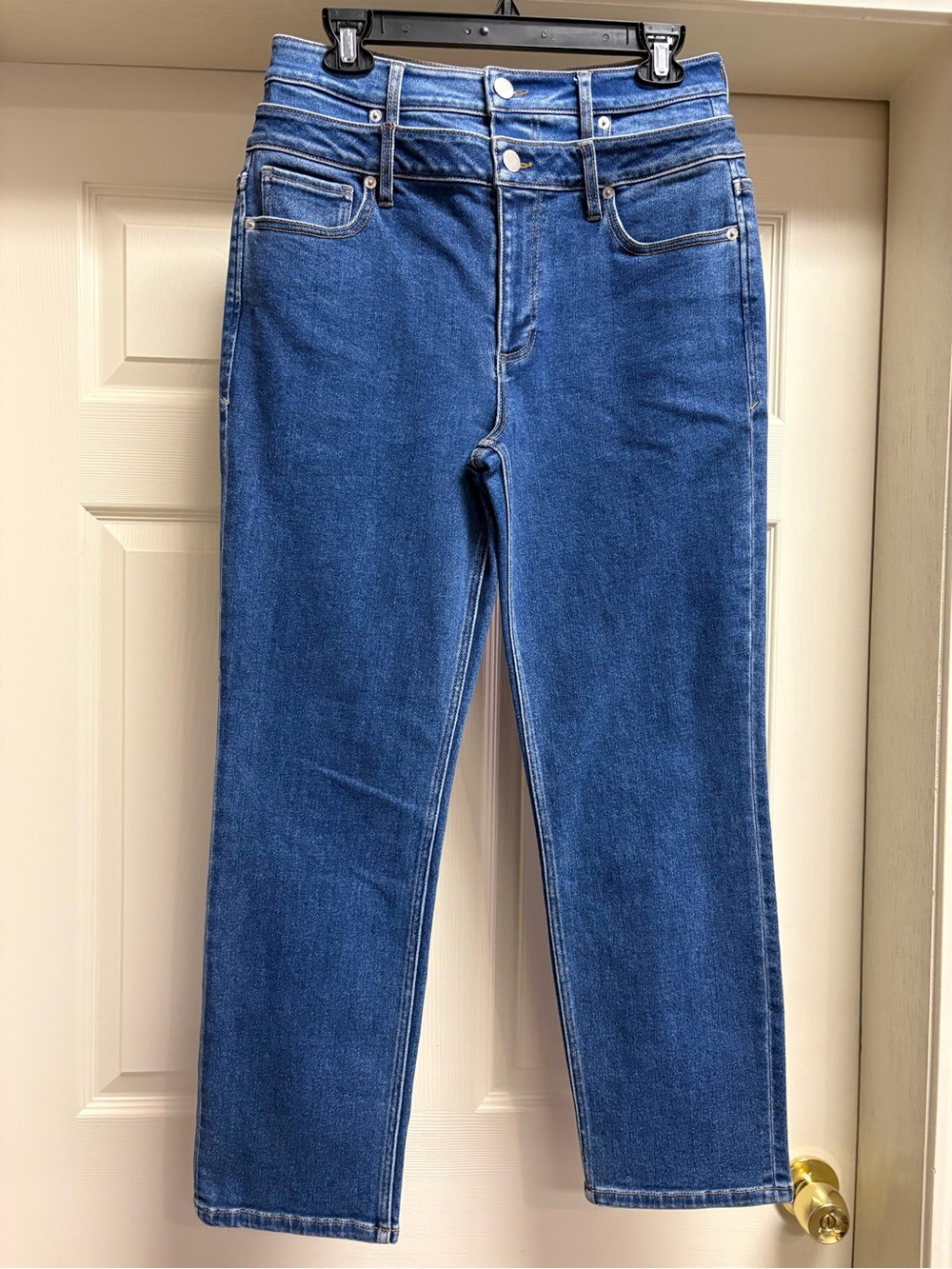 Dear John Women’s Straight Leg Jeans Cute Double Waist